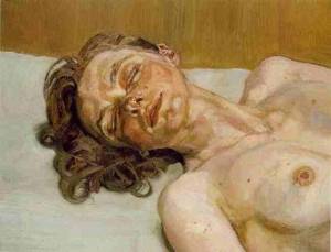 Lucien Freud, Olhos fechados