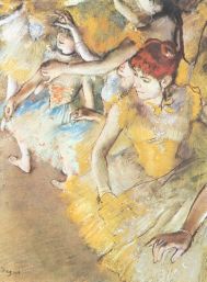 Edgar Degas, Canto do palco durante o balé